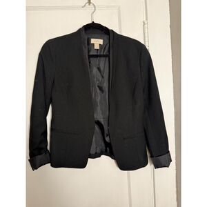 Ann Taylor Loft Black Blazer Size 0